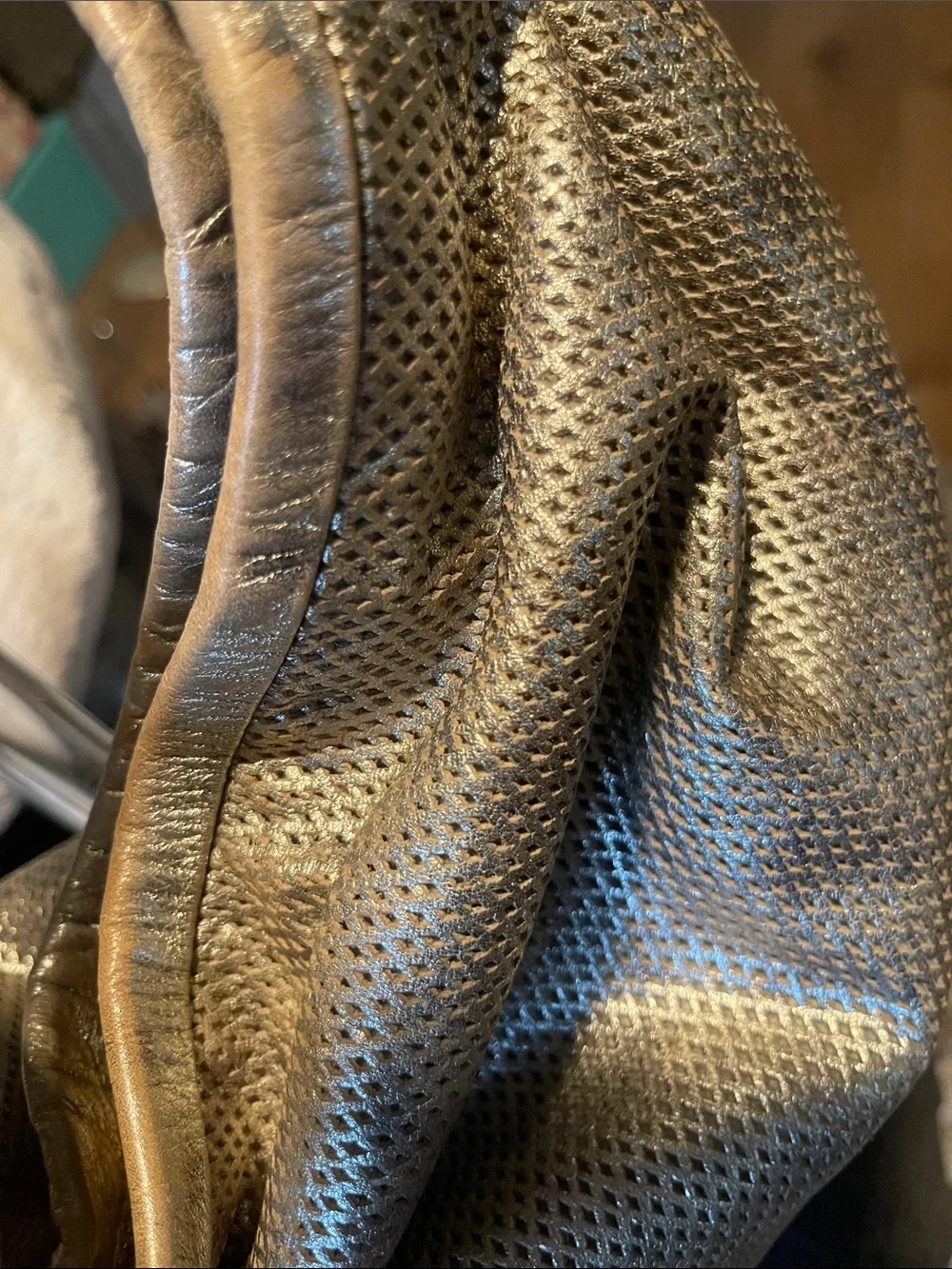 Jimmy Choo Metallic Gold Hobo Sky bag with bangle